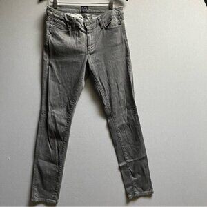 Comptoir des Cotonniers Grey Slim Fit Denim Jeans Gray Straight Skinny Size 31